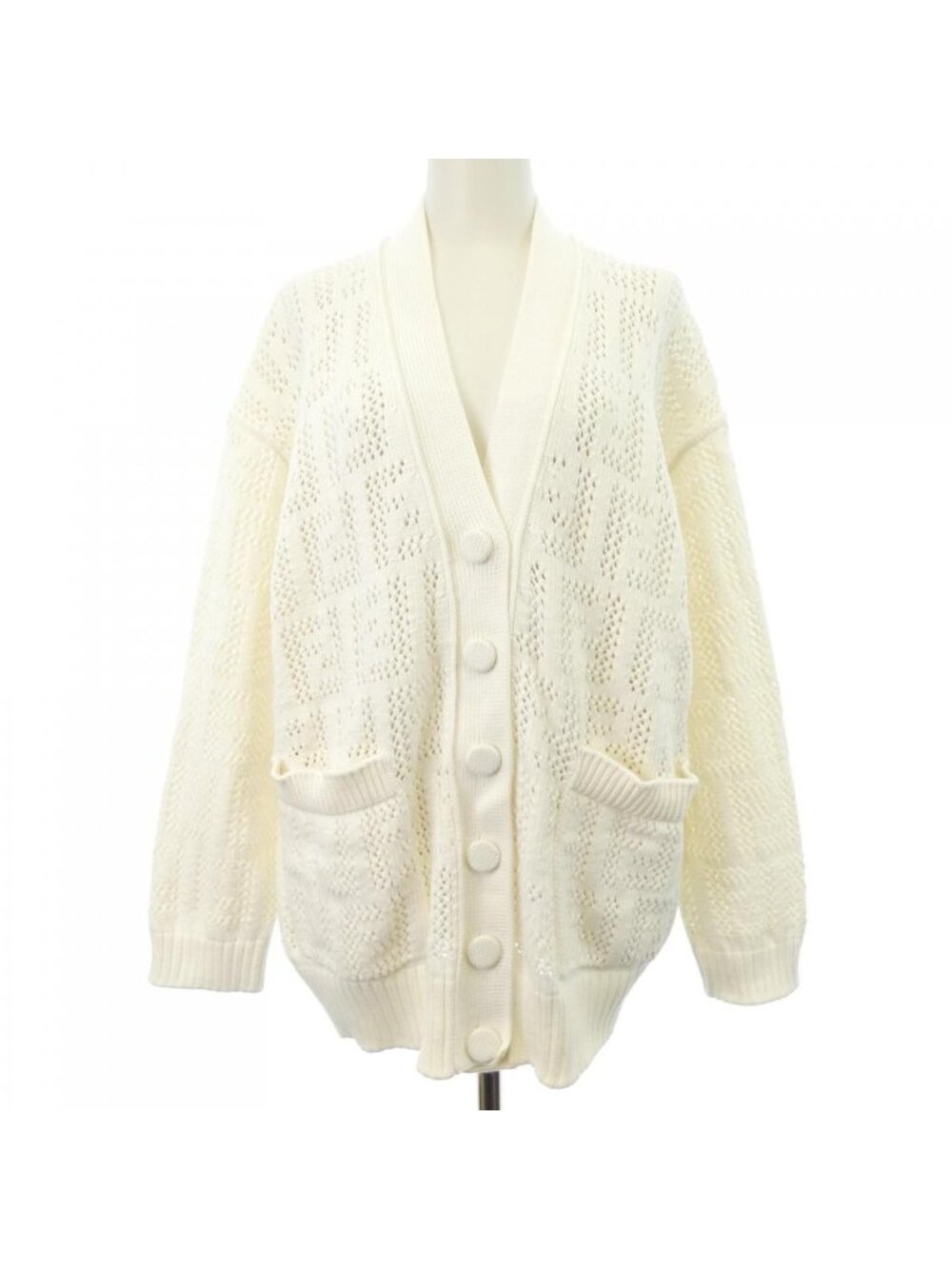 Fendi Cardigan White